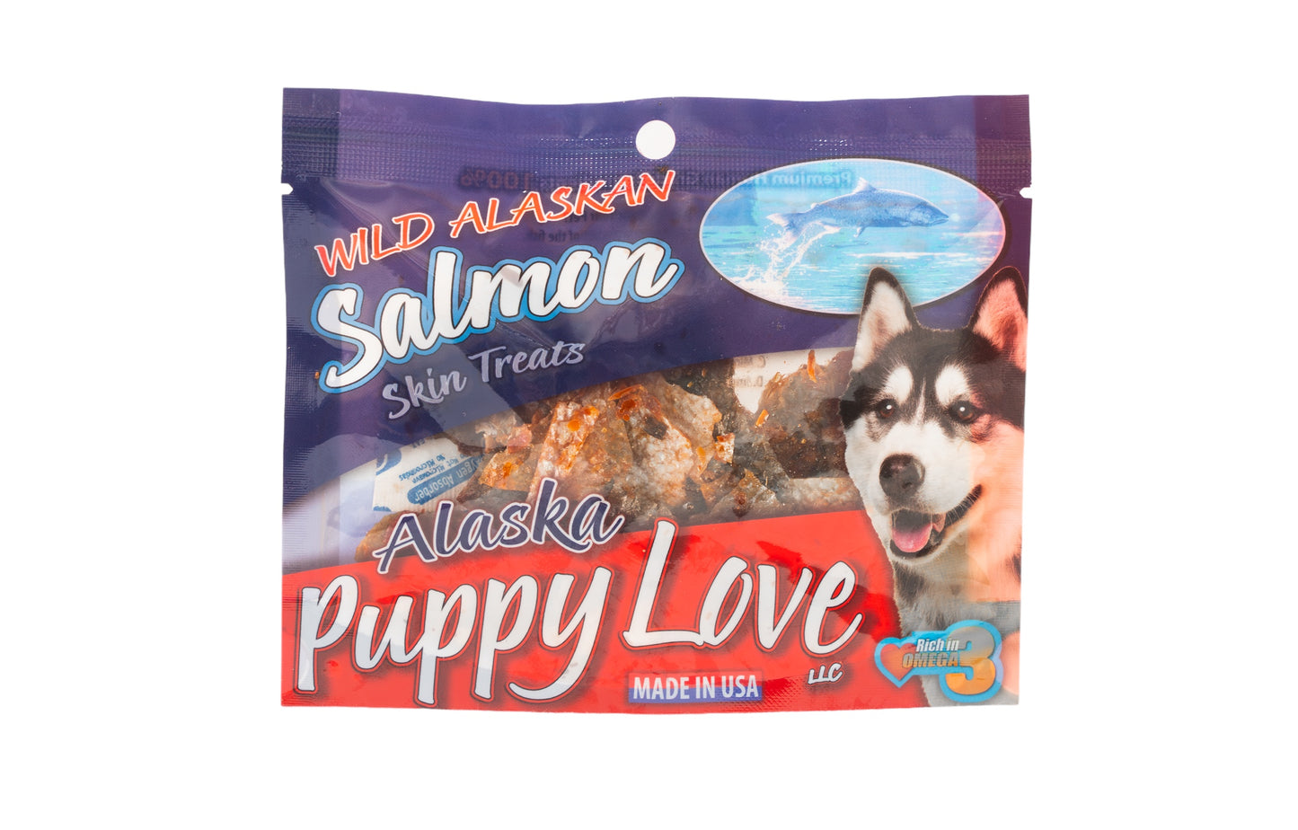 Wild Alaskan Salmon Skin 1OZ